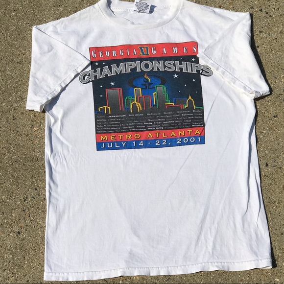 Vintage Other - VINTAGE 2001 ATLANTA T SHIRT MEDIUM GOOD CONDITION